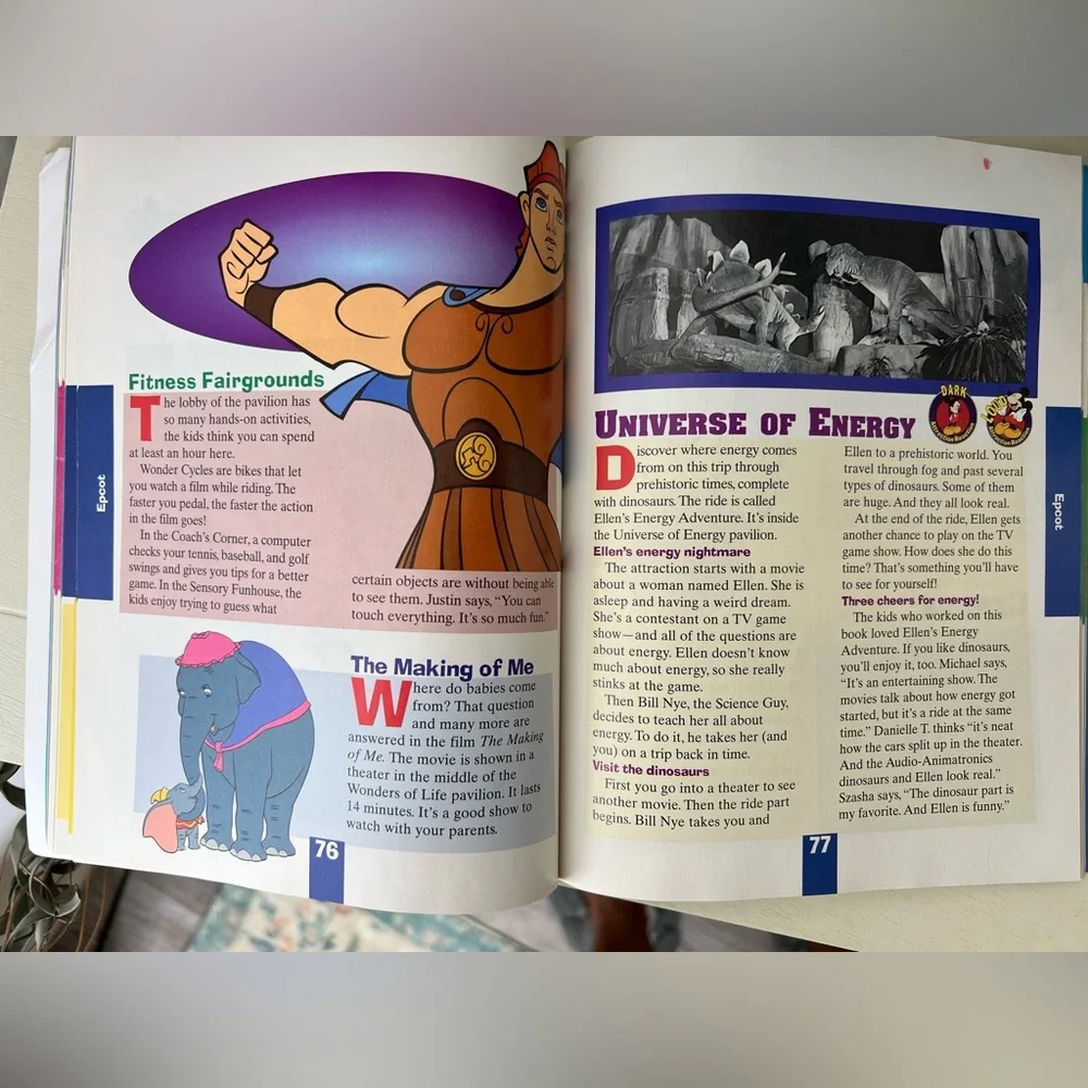 Vintage Birnbaum's Walt Disney World for Kids, 2000